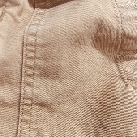 Old Navy casual straight canvas utility pants tan/ khaki boys 5 T pockets button - Picture 11 of 11